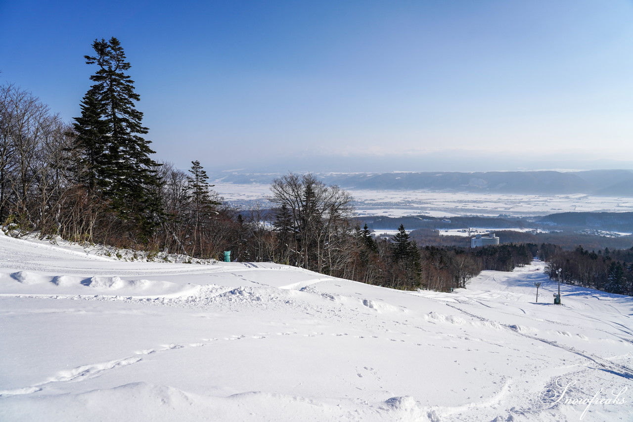 富良野スキー場 積雪100cm、オープン初日から滑走距離3,400ｍのロングダウンヒルが可能！最高のコンディションでシーズン開幕です♪